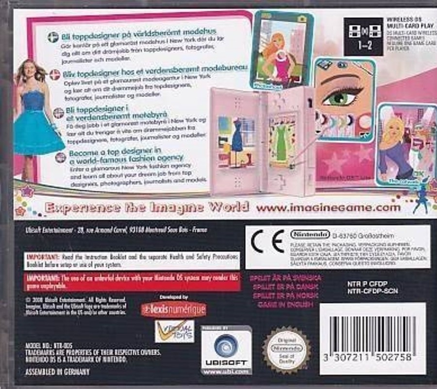 Retro Spillekonsoller EPIC PANDA Nintendo Ds Spil | Imagine Fashion Model - Nintendo Ds (A Grade) (Genbrug)