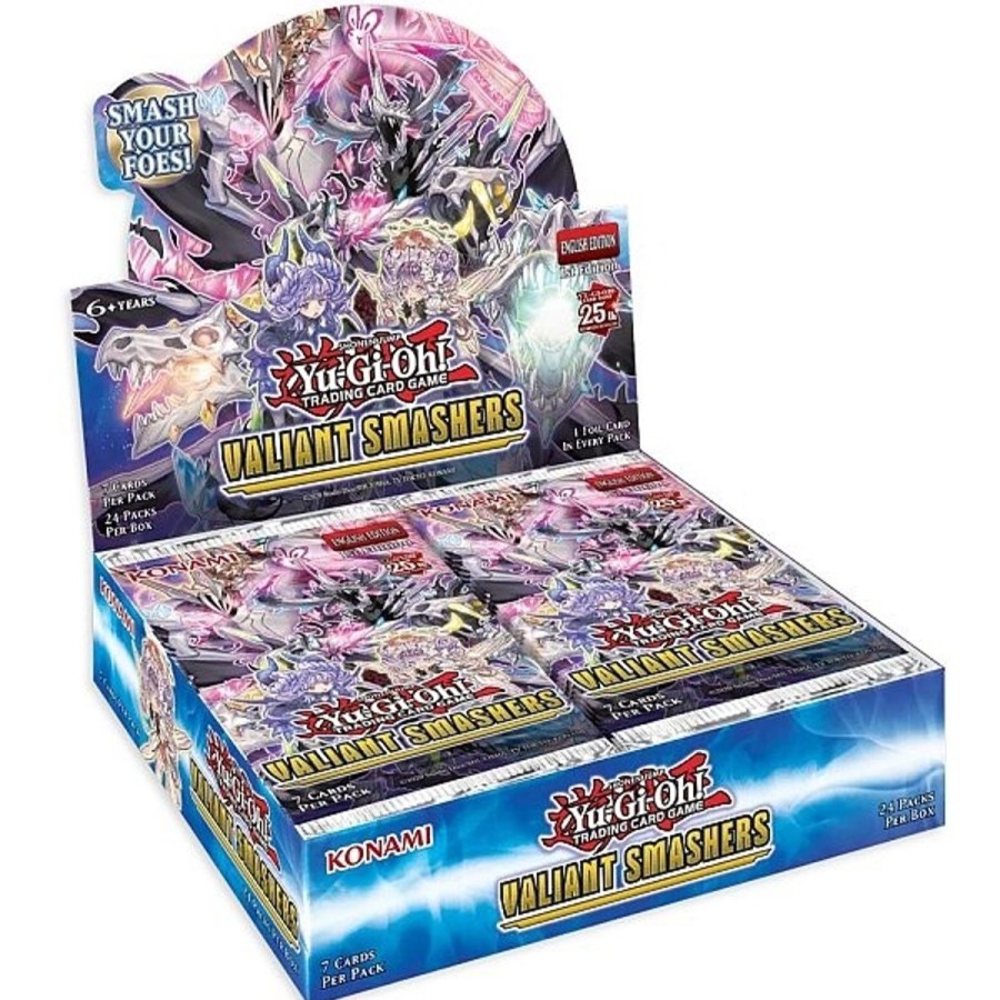 Tcg Kortspil EPIC PANDA Yugioh! Kort Displays Booster Bokse | Valiant Smashers - Booster Box Display (24Booster Packs) - Yu-Gi-Oh Kort