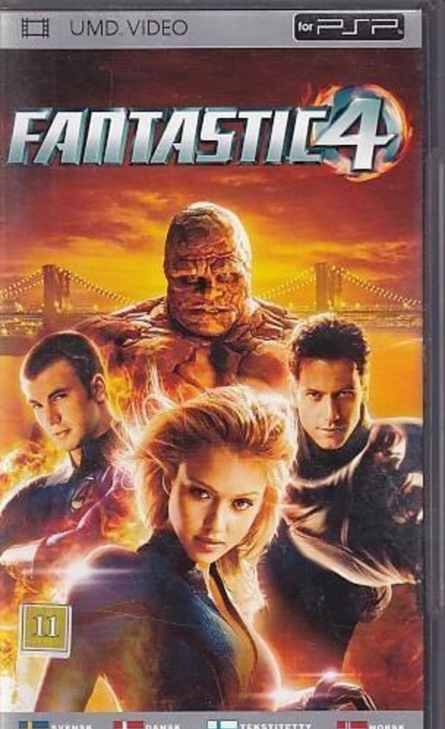 Retro Spillekonsoller EPIC PANDA Playstation Portable Film Umd | Fantastic 4 - Psp Umd Film (B Grade) (Genbrug)