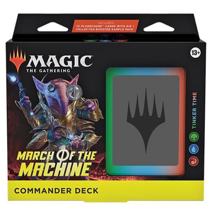 Tcg Kortspil EPIC PANDA Mtg March Of The Machine | Tinker Time - Commander Decks - March Of The Machine - Magic The Gathering