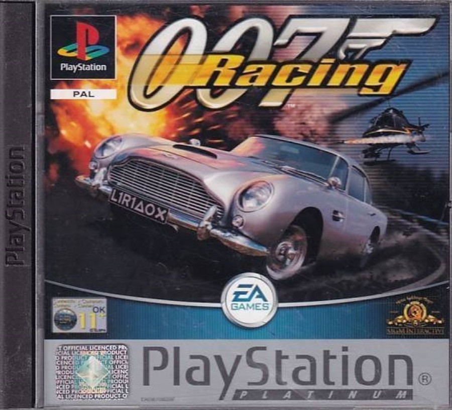 Retro Spillekonsoller EPIC PANDA Playstation 1 Ps1&Psx Spil | 007 Racing - Ps1 (B Grade) (Genbrug)