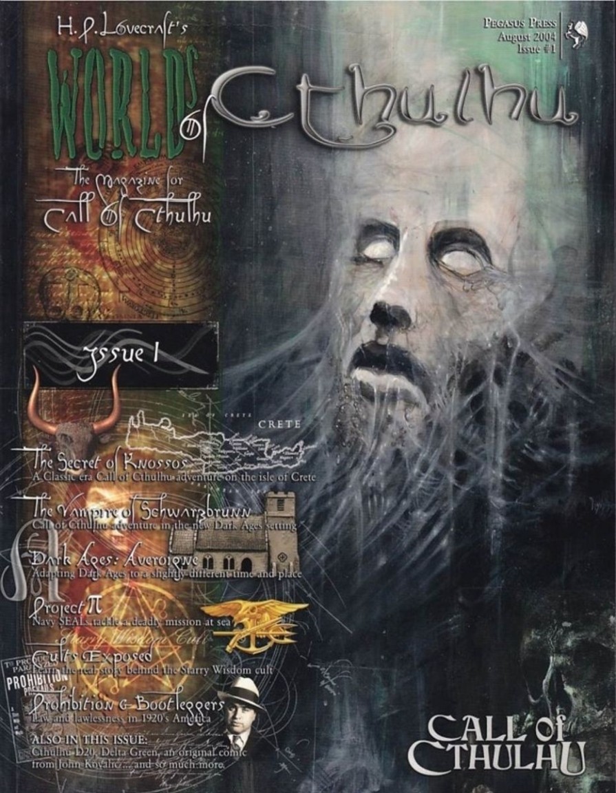 Rollespil EPIC PANDA Call Of Cthulhu | H P Lovecrafts - Worlds Of Cthulhu - Issue 1 (B-Grade) (Genbrug)