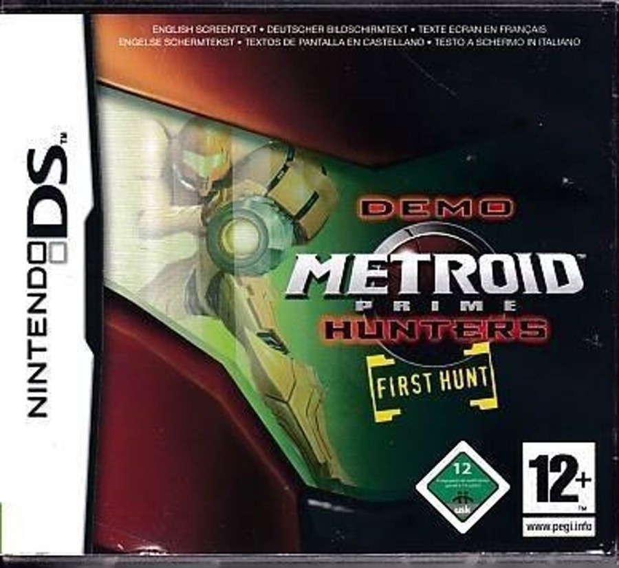 Retro Spillekonsoller EPIC PANDA Nintendo Ds Spil | Metroid Prime Hunters Demo - First Hunt - Nintendo Ds (B Grade) (Genbrug)