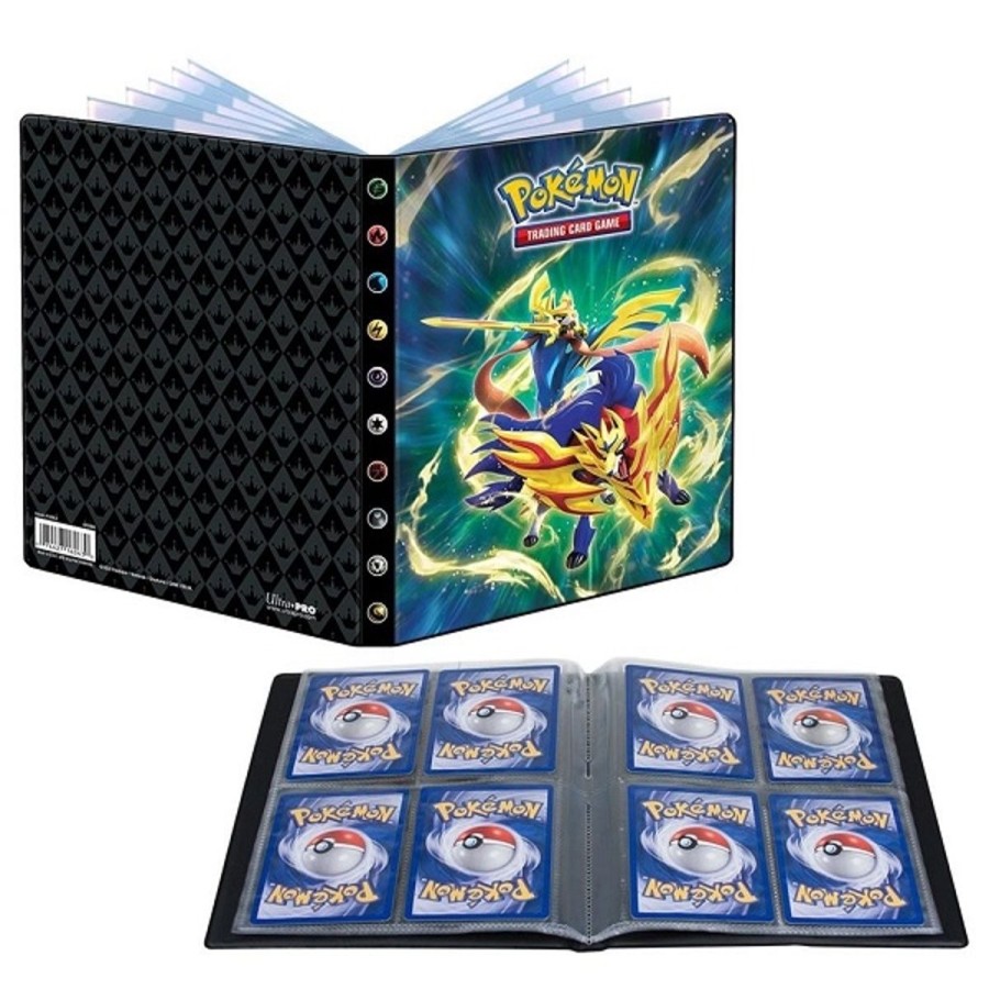 Tcg Kortspil EPIC PANDA Pokemon Tilbehor Samlemapper | Crown Zenith - 4-Pocket - A5 Pokemon Mappe