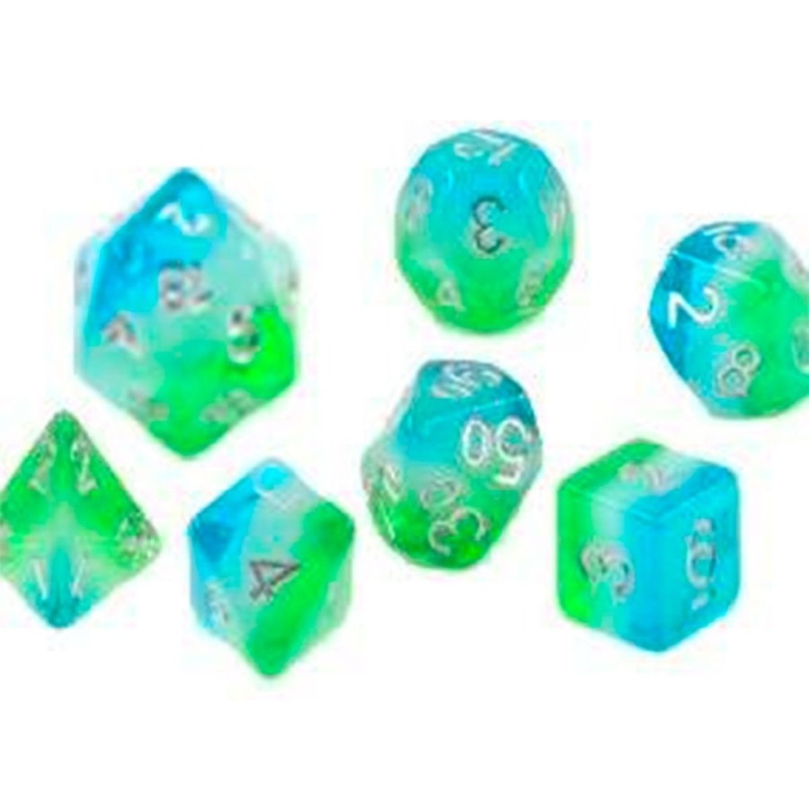 Rollespil EPIC PANDA Rollespilsterninger | Blue Hawaiian Dice Set - Rollespilsterninger - Sirius Dice