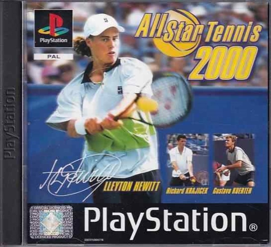 Retro Spillekonsoller EPIC PANDA Playstation 1 Ps1&Psx Spil | All Star Tennis 2000 - Ps1 (B Grade) (Genbrug)