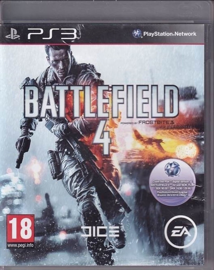 Retro Spillekonsoller EPIC PANDA Playstation 3 Ps3 Spil | Battlefield 4 - Ps3 (B Grade) (Genbrug)