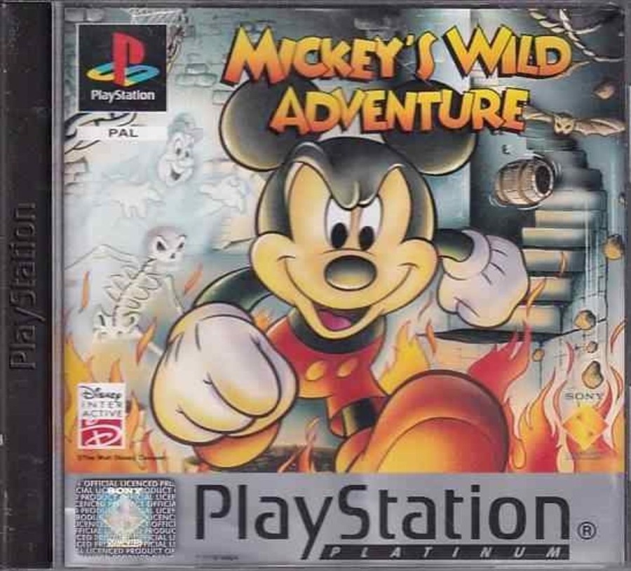 Retro Spillekonsoller EPIC PANDA Playstation 1 Ps1&Psx Spil | Mickeys Wild Adventure - Platinum - Ps1 (B Grade) (Genbrug)