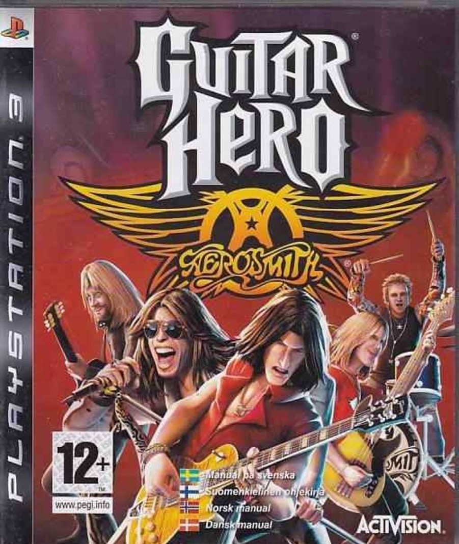 Retro Spillekonsoller EPIC PANDA Playstation 3 Ps3 Spil | Guitar Hero Aerosmith - Ps3 (B Grade) (Genbrug)