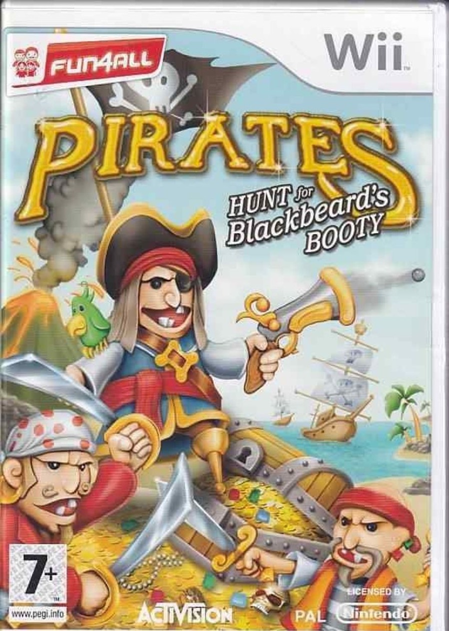 Retro Spillekonsoller EPIC PANDA Nintendo Wii Spil | Pirates Hunt For Blackbeards Booty - Wii (B Grade) (Genbrug)