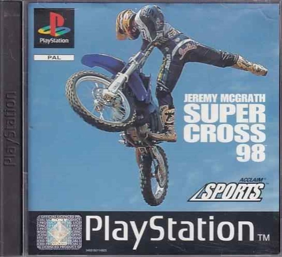 Retro Spillekonsoller EPIC PANDA Playstation 1 Ps1&Psx Spil | Jeremy Mcgrath Supercross 98 - Ps1 (B Grade) (Genbrug)