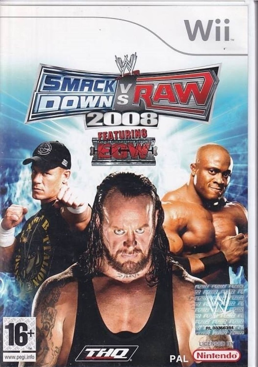 Retro Spillekonsoller EPIC PANDA Nintendo Wii Spil | Wwe Smackdown Vs Raw 2008 - Nintendo Wii (B Grade) (Genbrug)