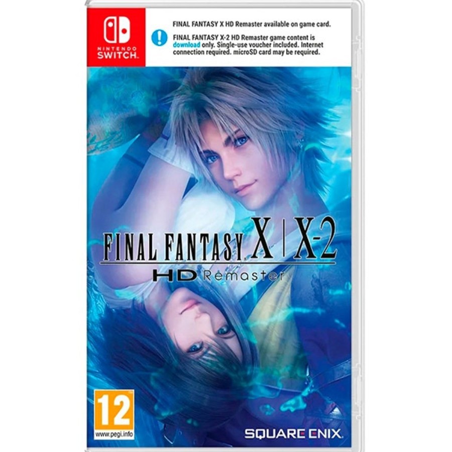 Retro Spillekonsoller EPIC PANDA Nintendo Switch Spil | Final Fantasy X/X-2 Hd Remaster (X-2 Er Download Code) - Nintendo Switch Spil