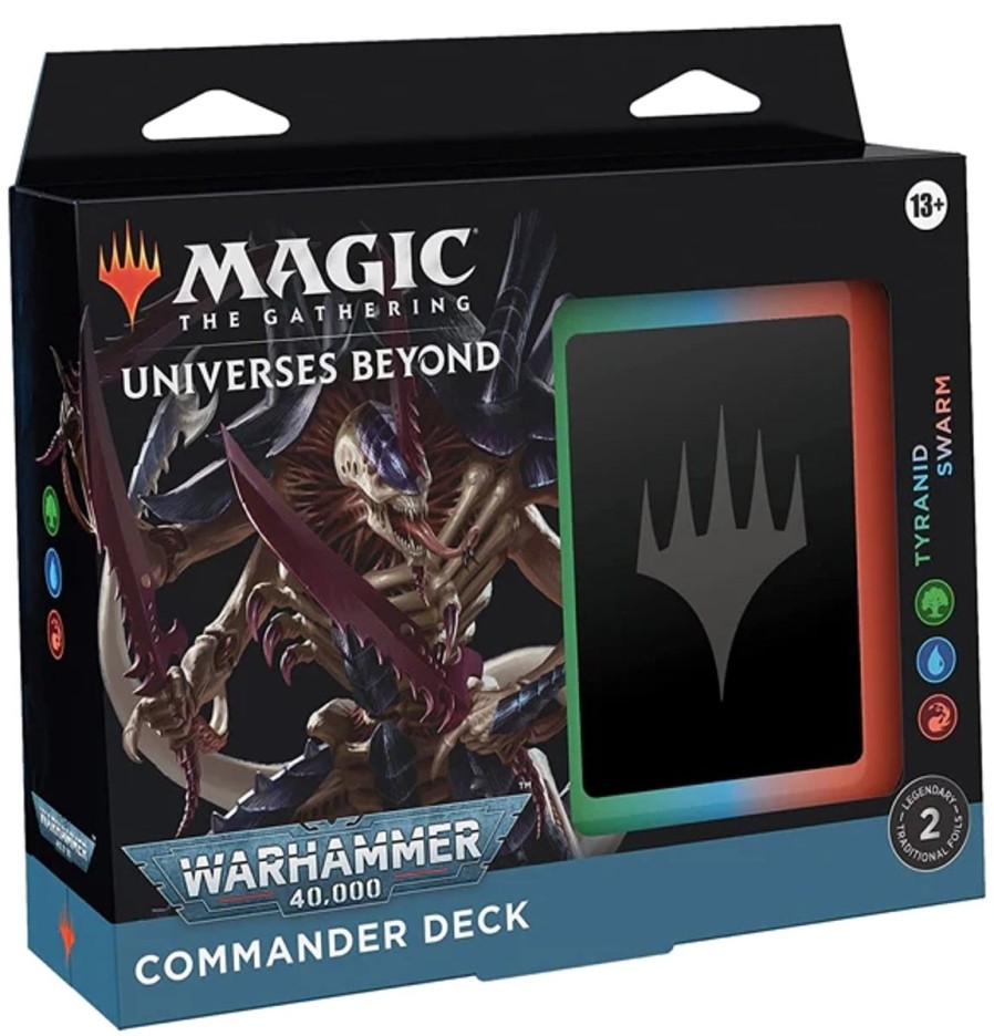 Tcg Kortspil EPIC PANDA Mtg Universes Beyond Warhammer 40.000 | Tyranid Swarm - Commander Deck - Universes Beyond - Warhammer 40K - Magic The Gathering