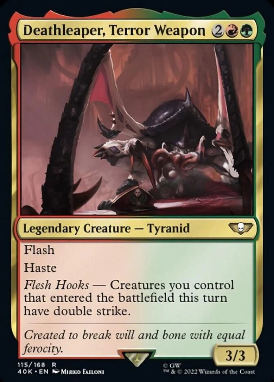 Tcg Kortspil EPIC PANDA Mtg Universes Beyond Warhammer 40.000 | Tyranid Swarm - Commander Deck - Universes Beyond - Warhammer 40K - Magic The Gathering