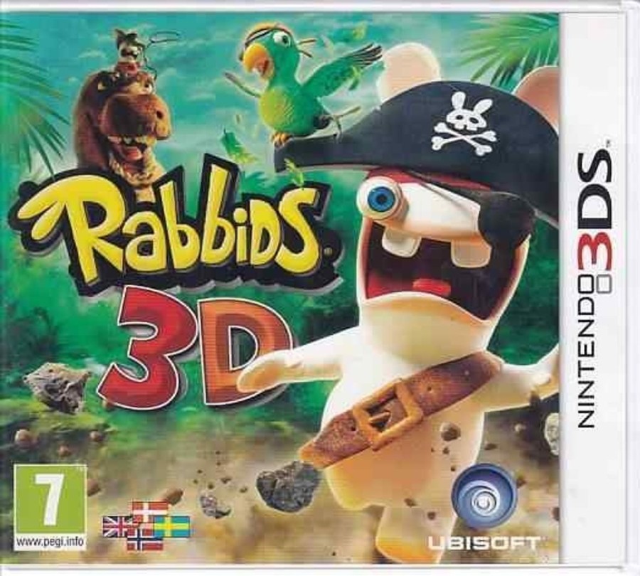 Retro Spillekonsoller EPIC PANDA Nintendo 3Ds Spil | Rabbids 3D - Nintendo 3Ds Spil - (B Grade) (Genbrug)