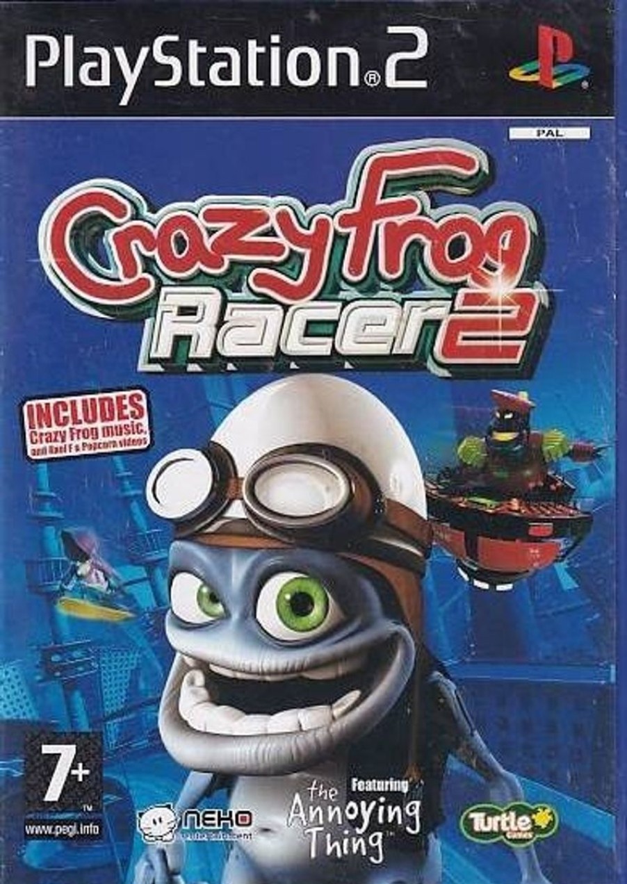 Retro Spillekonsoller EPIC PANDA Playstation 2 Ps2 Spil | Crazy Frog Racer 2 - Ps2 (B Grade) (Genbrug)