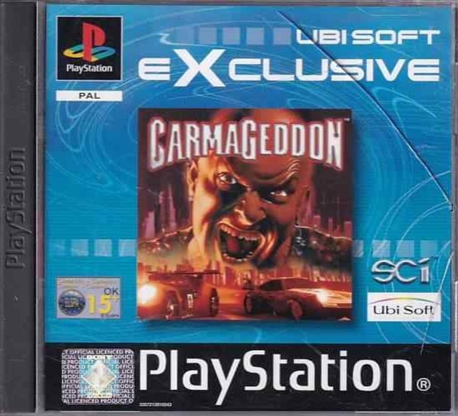 Retro Spillekonsoller EPIC PANDA Playstation 1 Ps1&Psx Spil | Carmageddon - Ubisoft Exclusive - Playstation 1 (B Grade) (Genbrug)