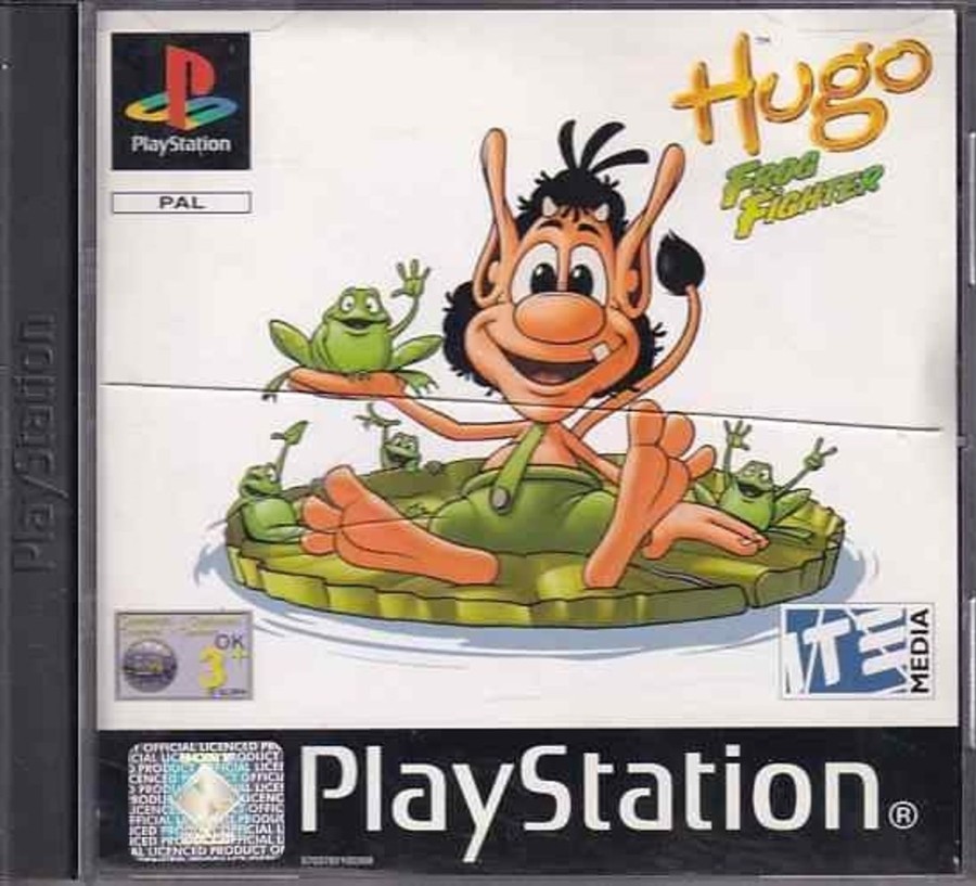 Retro Spillekonsoller EPIC PANDA Playstation 1 Ps1&Psx Spil | Hugo Frog Fighter - Ps1 (B Grade) (Genbrug)