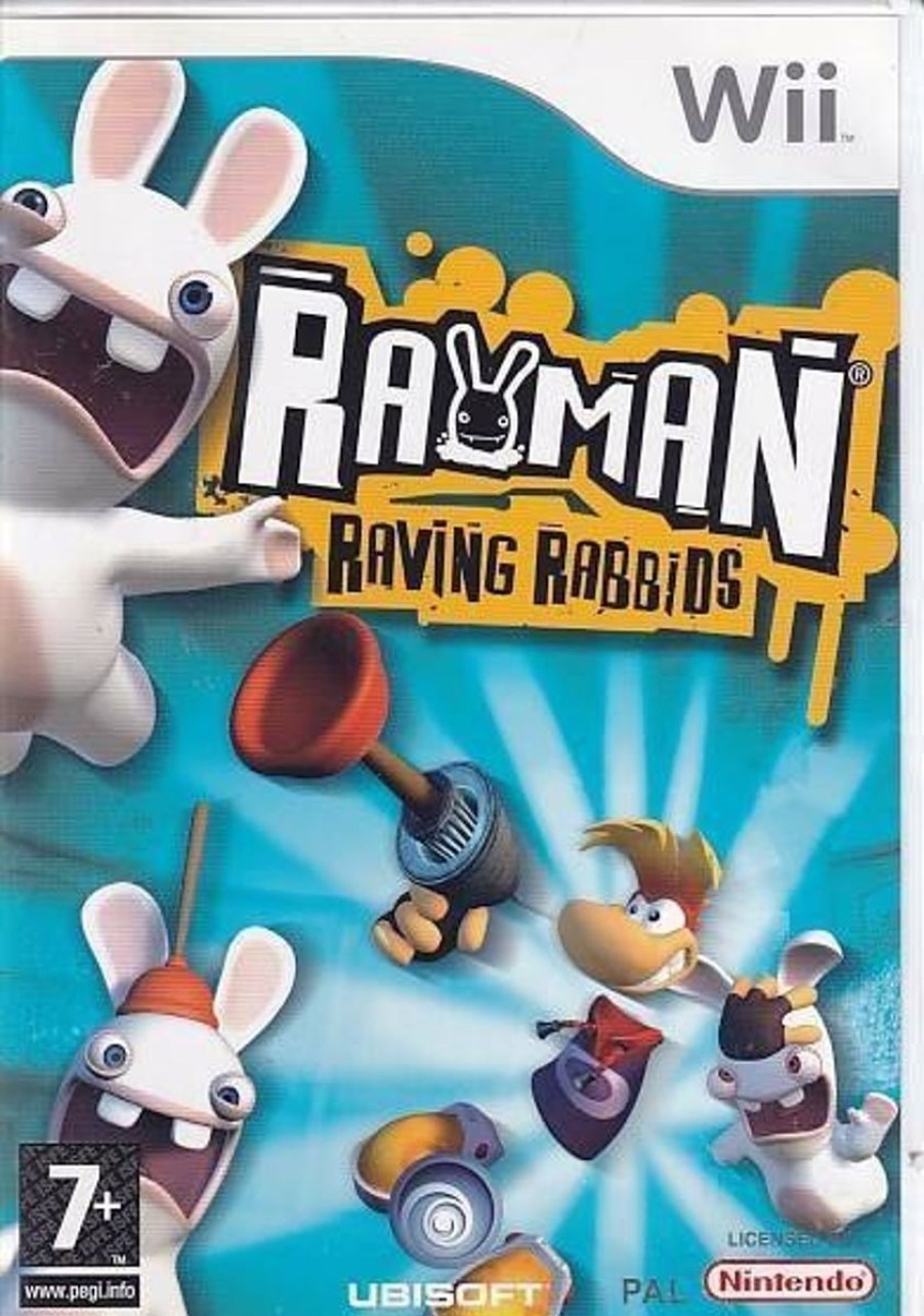 Retro Spillekonsoller EPIC PANDA Nintendo Wii Spil | Rayman Raving Rabbids - Nintendo Wii (B Grade) (Genbrug)