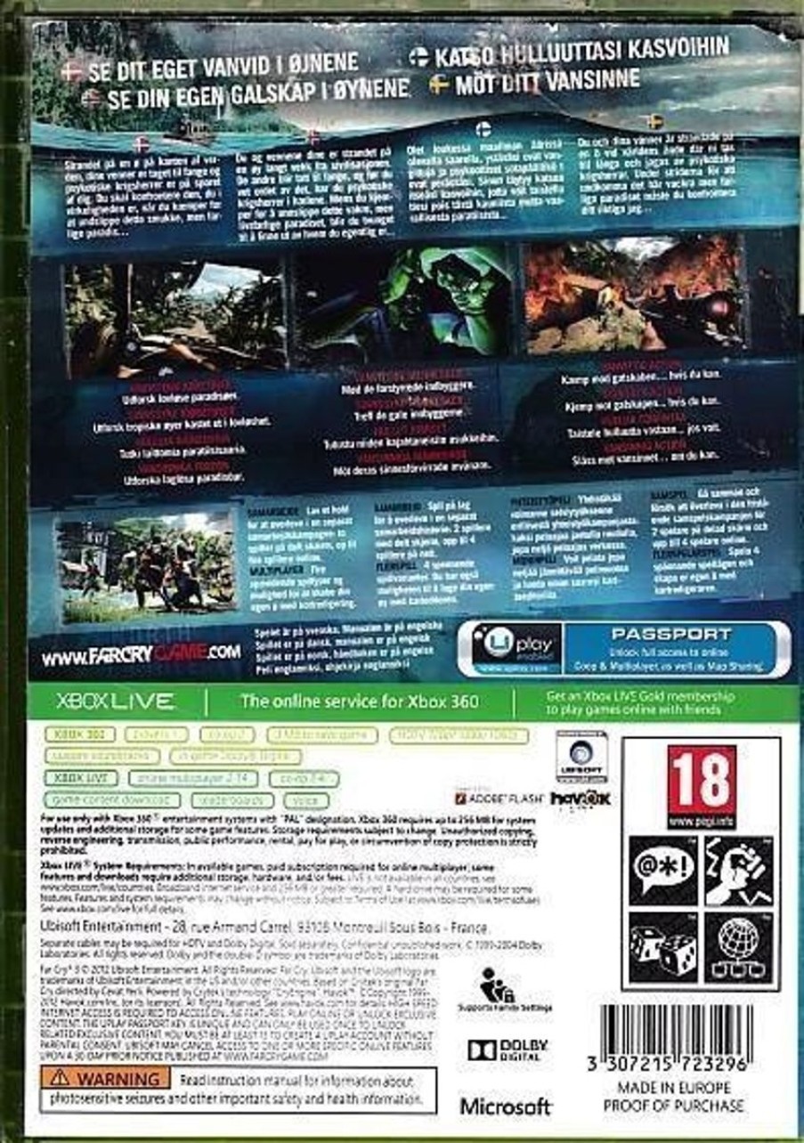 Retro Spillekonsoller EPIC PANDA Xbox 360 Spil | Far Cry 3 - Xbox 360 (B Grade) (Genbrug)