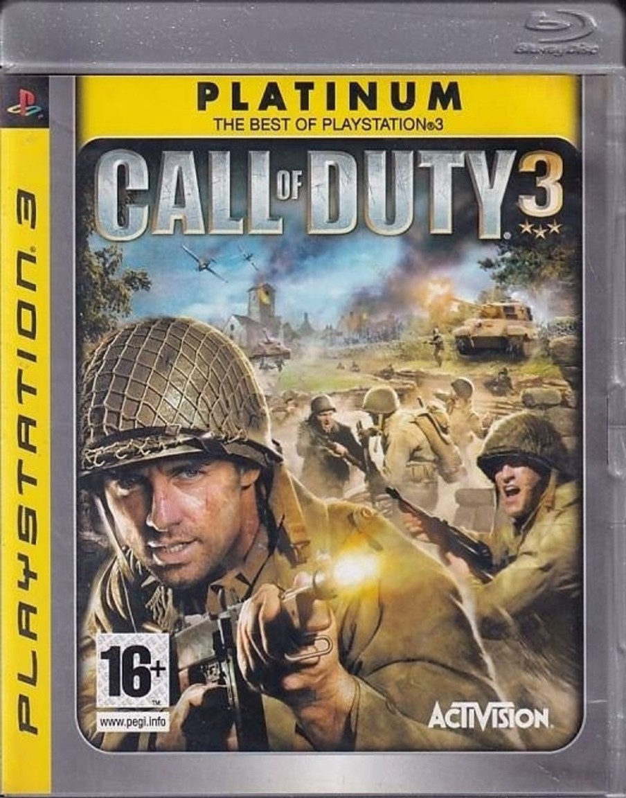 Retro Spillekonsoller EPIC PANDA Playstation 3 Ps3 Spil | Call Of Duty 3 - Platinium - Ps3 (C Grade) (Genbrug)