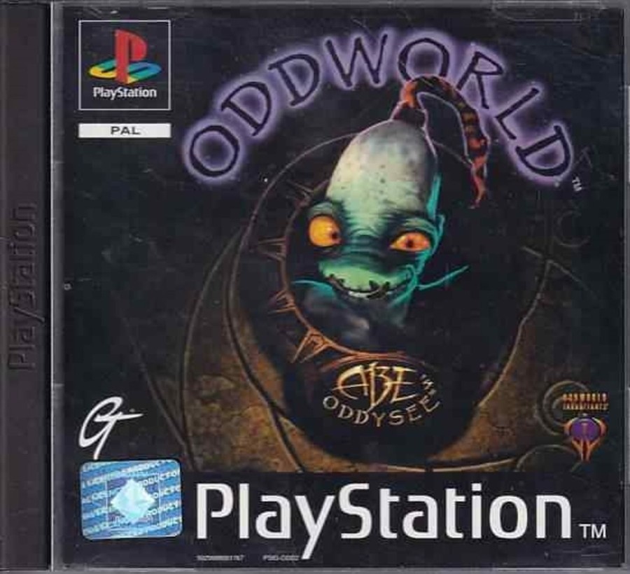 Retro Spillekonsoller EPIC PANDA Playstation 1 Ps1&Psx Spil | Oddworld Abes Oddysee - Ps1 (B Grade) (Genbrug)