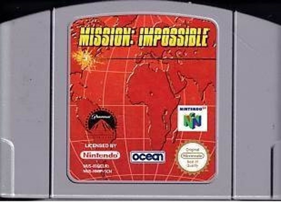 Retro Spillekonsoller EPIC PANDA Nintendo 64 N64 Spil | Mission Impossible - Nintendo 64 Spil (B Grade) (Genbrug)