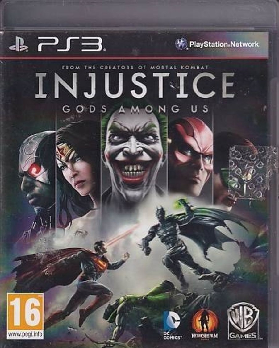 Retro Spillekonsoller EPIC PANDA Playstation 3 Ps3 Spil | Injustice Gods Among Us - Ps3 (B Grade) (Genbrug)