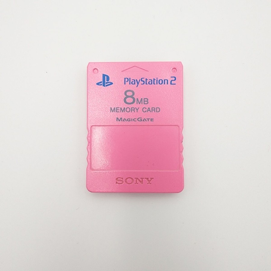 Retro Spillekonsoller EPIC PANDA Playstation 2 Ps2 Tilbehor | Playstation 2 Memory Card - 8 Mb - Pink - Ps2 Tilbehor (B Grade) (Genbrug)