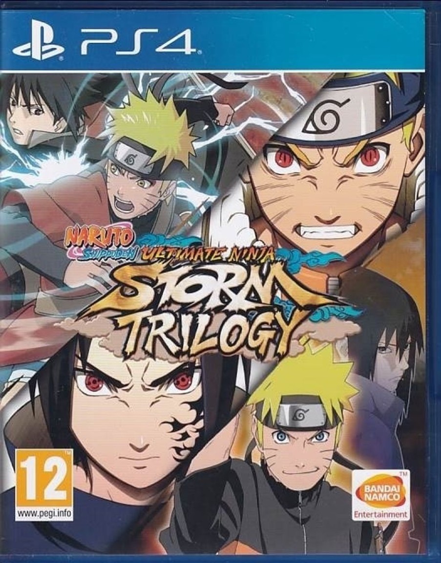 Retro Spillekonsoller EPIC PANDA Playstation 4 Ps4 Spil | Naruto Shippuden Ultimate Ninja Storm Trilogy - Ps4 (A Grade) (Genbrug)