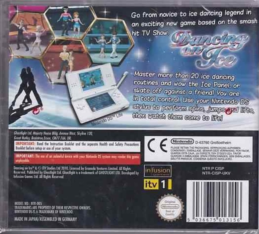 Retro Spillekonsoller EPIC PANDA Nintendo Ds Spil | Dancing On Ice - Nintendo Ds (A Grade) (Genbrug)