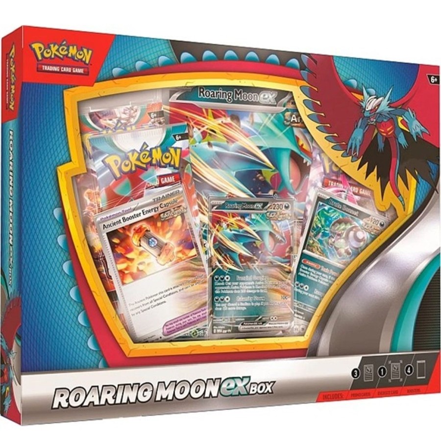 Tcg Kortspil EPIC PANDA Pokemon Kort V Box Og Store Pakker | Roaring Moon Ex Boks - Pokemon Kort