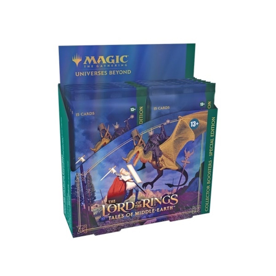 Tcg Kortspil EPIC PANDA Mtg Lord Of The Rings Tales Of Middle Earth | Lord Of The Rings - Tales Of Middle Earth - Special Edition Collector Booster Box Display (12 Booster Packs) - Magic The Gathering