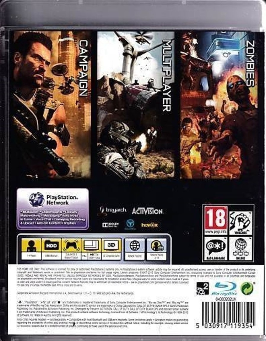 Retro Spillekonsoller EPIC PANDA Playstation 3 Ps3 Spil | Call Of Duty Black Ops Ii - Ps3 (B Grade) (Genbrug)