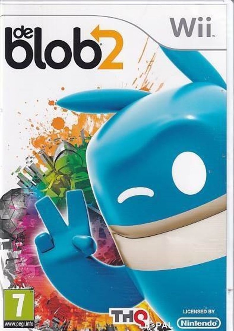 Retro Spillekonsoller EPIC PANDA Nintendo Wii Spil | De Blob 2 - Wii (B Grade) (Genbrug)