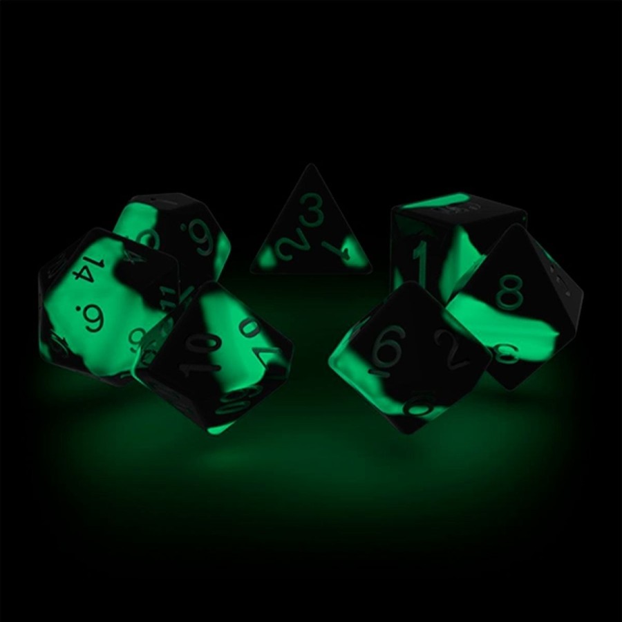 Rollespil EPIC PANDA Rollespilsterninger | Biohazard Glow In The Dark - Rollespilsterninger - Oakie Doakie Dice