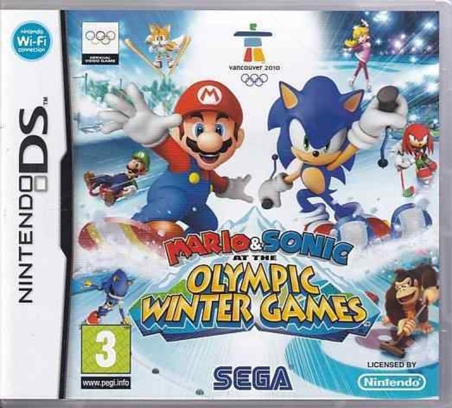 Retro Spillekonsoller EPIC PANDA Nintendo Ds Spil | Mario And Sonic At The Olympic Winter Games - Nintendo Ds (A Grade) (Genbrug)