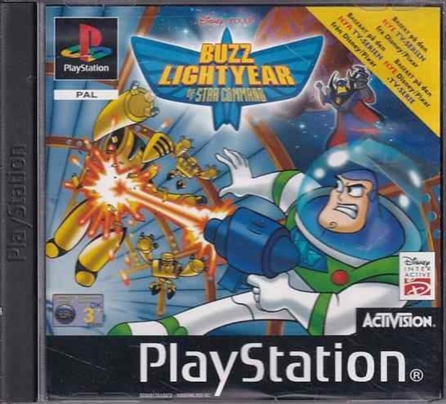 Retro Spillekonsoller EPIC PANDA Playstation 1 Ps1&Psx Spil | Buzz Lightyear Of Star Command - Ps1 (B Grade) (Genbrug)