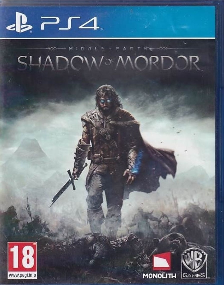 Retro Spillekonsoller EPIC PANDA Playstation 4 Ps4 Spil | Middle Earth Shadow Of Mordor - Ps4Spil (B Grade) (Genbrug)