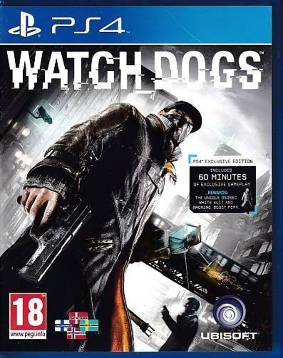 Retro Spillekonsoller EPIC PANDA Playstation 4 Ps4 Spil | Watch Dogs - Ps4 (A Grade) (Genbrug)