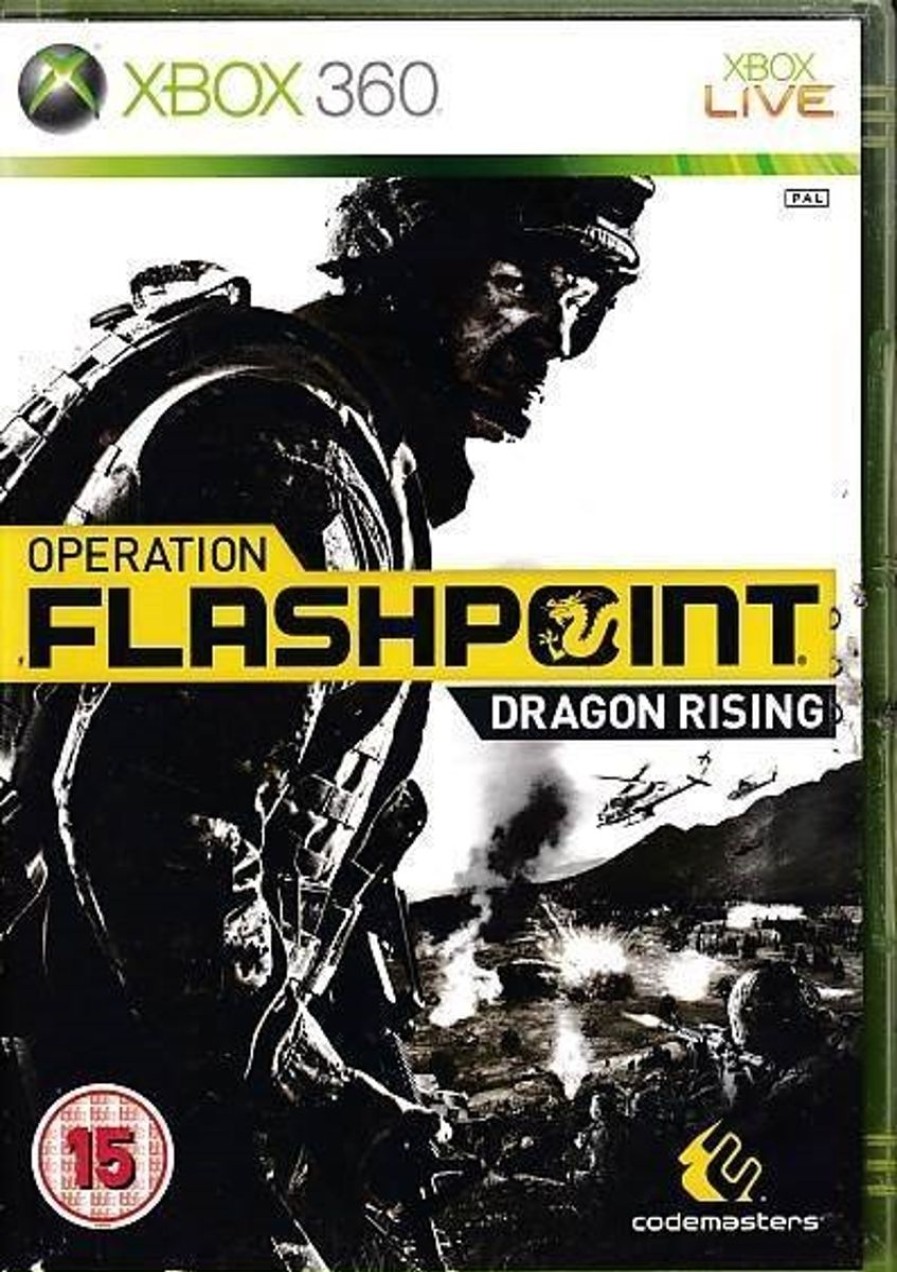 Retro Spillekonsoller EPIC PANDA Xbox 360 Spil | Operation Flashpoint Dragon Rising - Xbox Live - Xbox 360 (B Grade) (Genbrug)