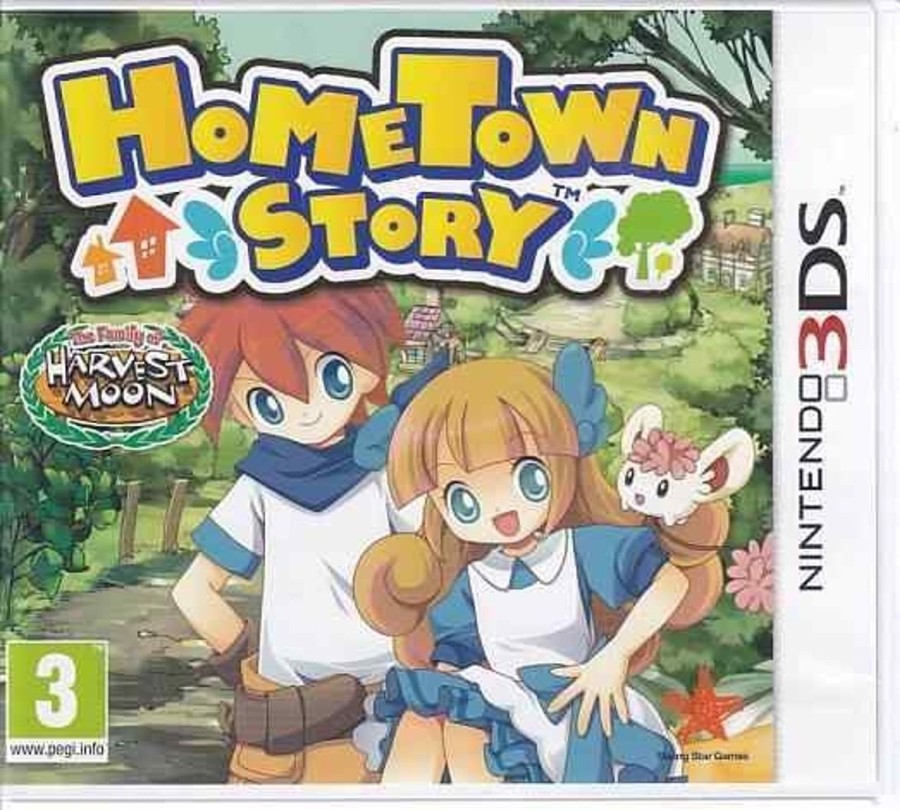 Retro Spillekonsoller EPIC PANDA Nintendo 3Ds Spil | Hometown Story - Nintendo 3Ds Spil - (B Grade) (Genbrug)