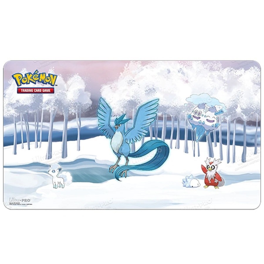 Tcg Kortspil EPIC PANDA Kortspil Playmats | Frosted Forest Gallery Series - Pokemon Playmat