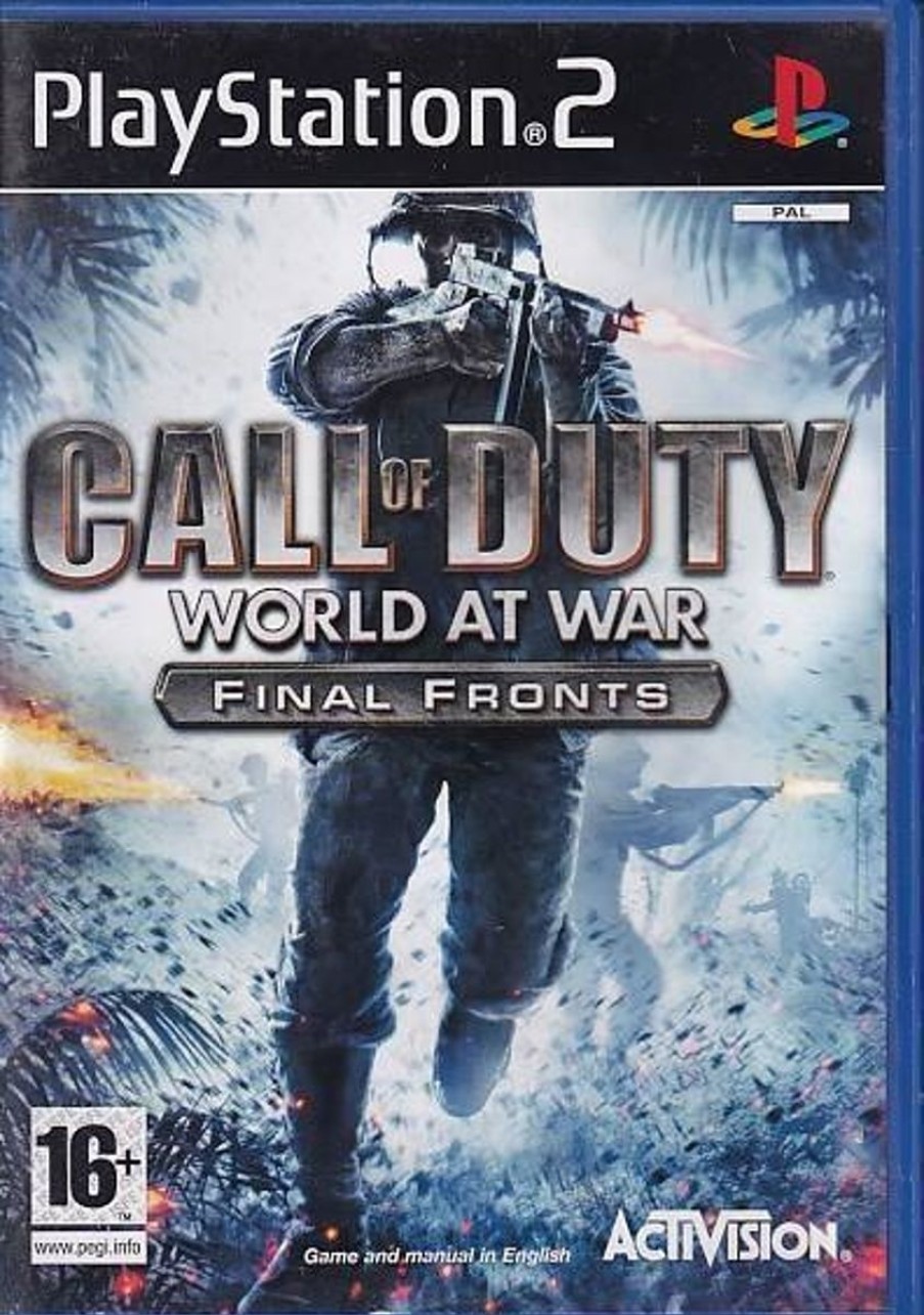 Retro Spillekonsoller EPIC PANDA Playstation 2 Ps2 Spil | Call Of Duty World At War Final Fronts - Ps2 (B Grade) (Genbrug)