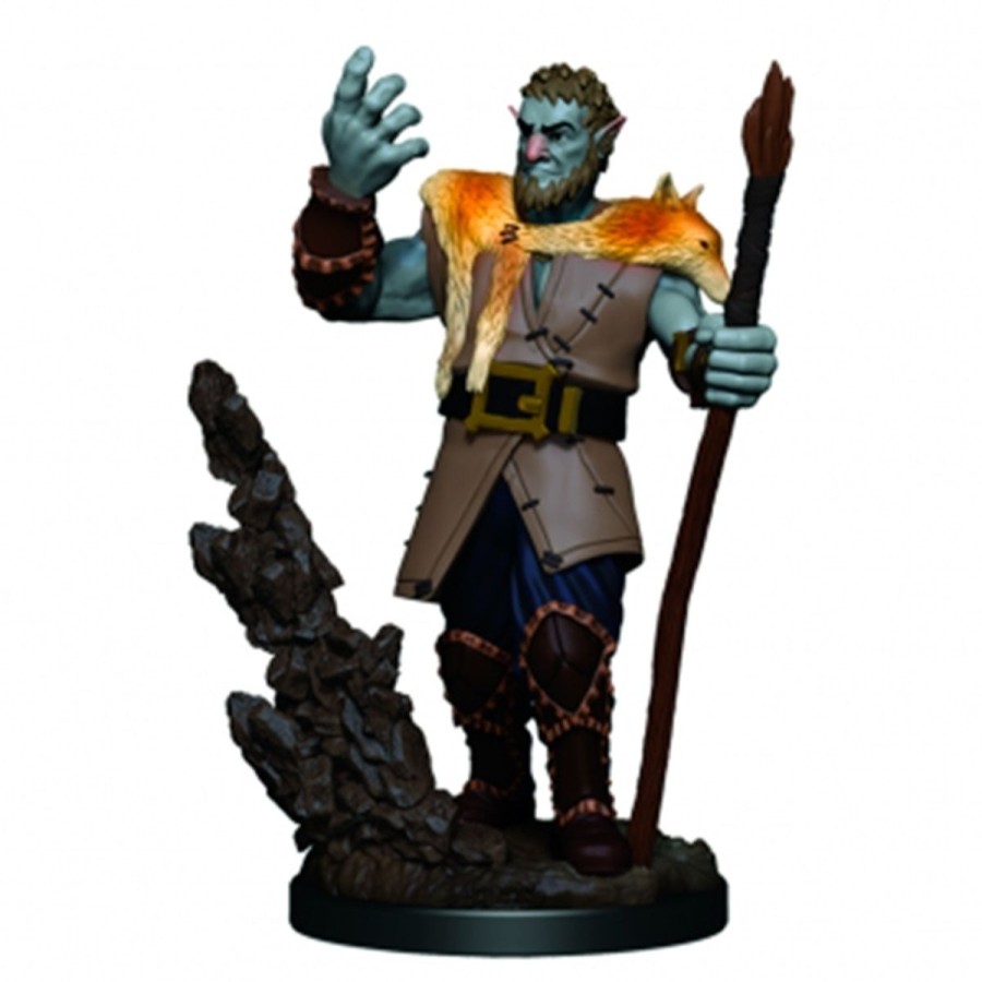 Rollespil EPIC PANDA D&D 5E Rollespilsfigurer | Dnd - Firbolg Druid Male - Icons Of The Realms Premium Dnd Figur