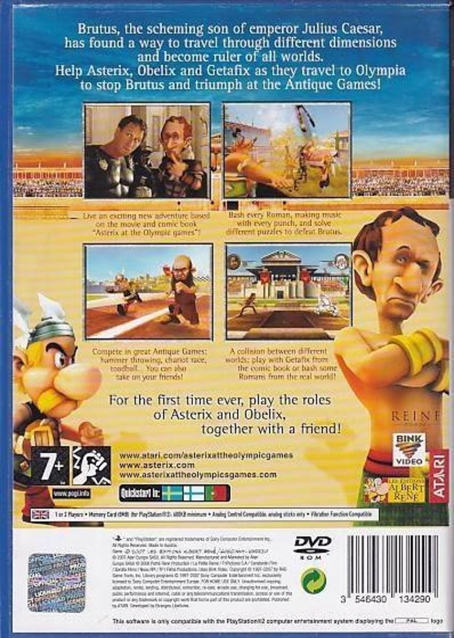 Retro Spillekonsoller EPIC PANDA Playstation 2 Ps2 Spil | Asterix At The Olympic Games - Ps2 (B Grade) (Genbrug)