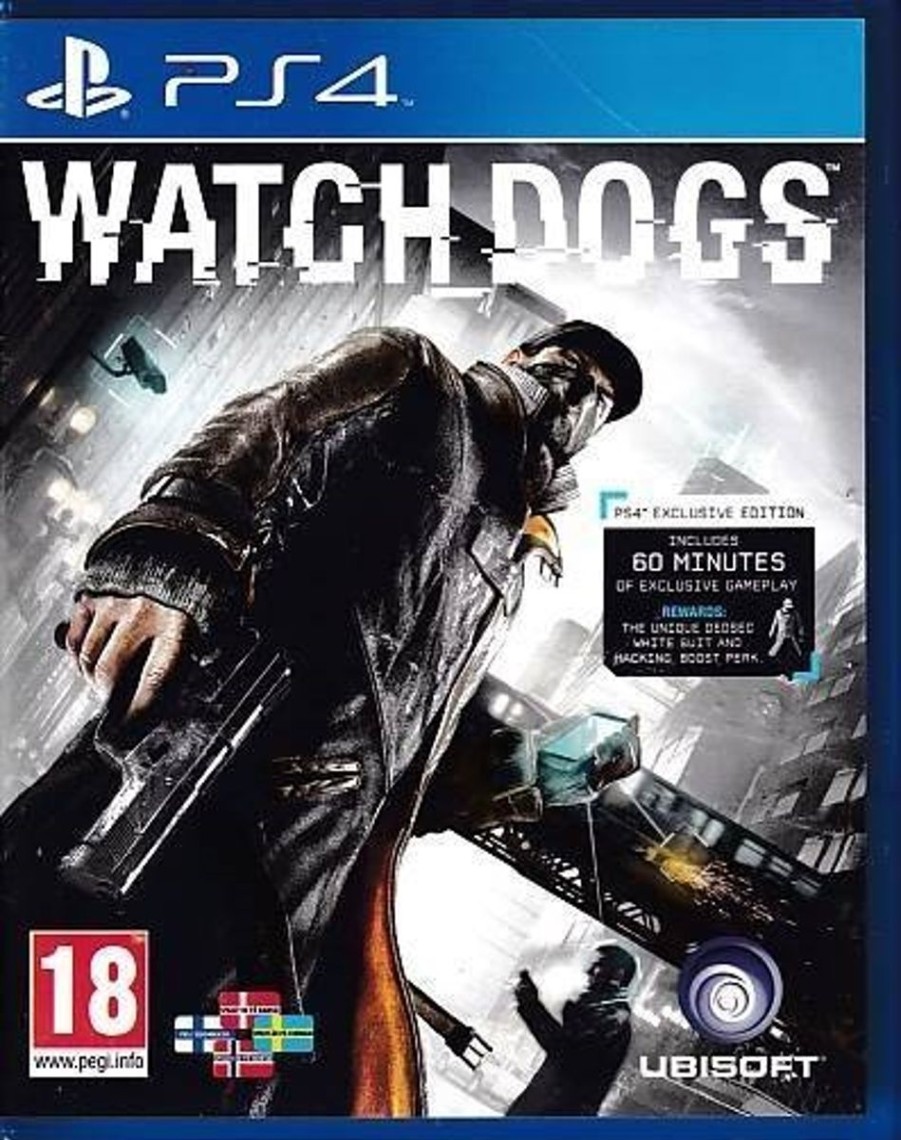 Retro Spillekonsoller EPIC PANDA Playstation 4 Ps4 Spil | Watch Dogs - Exclusive Edition - Ps4Spil (B Grade) (Genbrug)