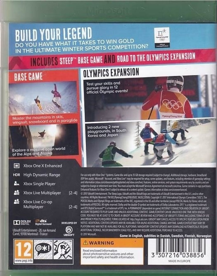 Retro Spillekonsoller EPIC PANDA Xbox One Spil | Steep - Winter Games Edition - Xbox One Spil (B-Grade) (Genbrug)