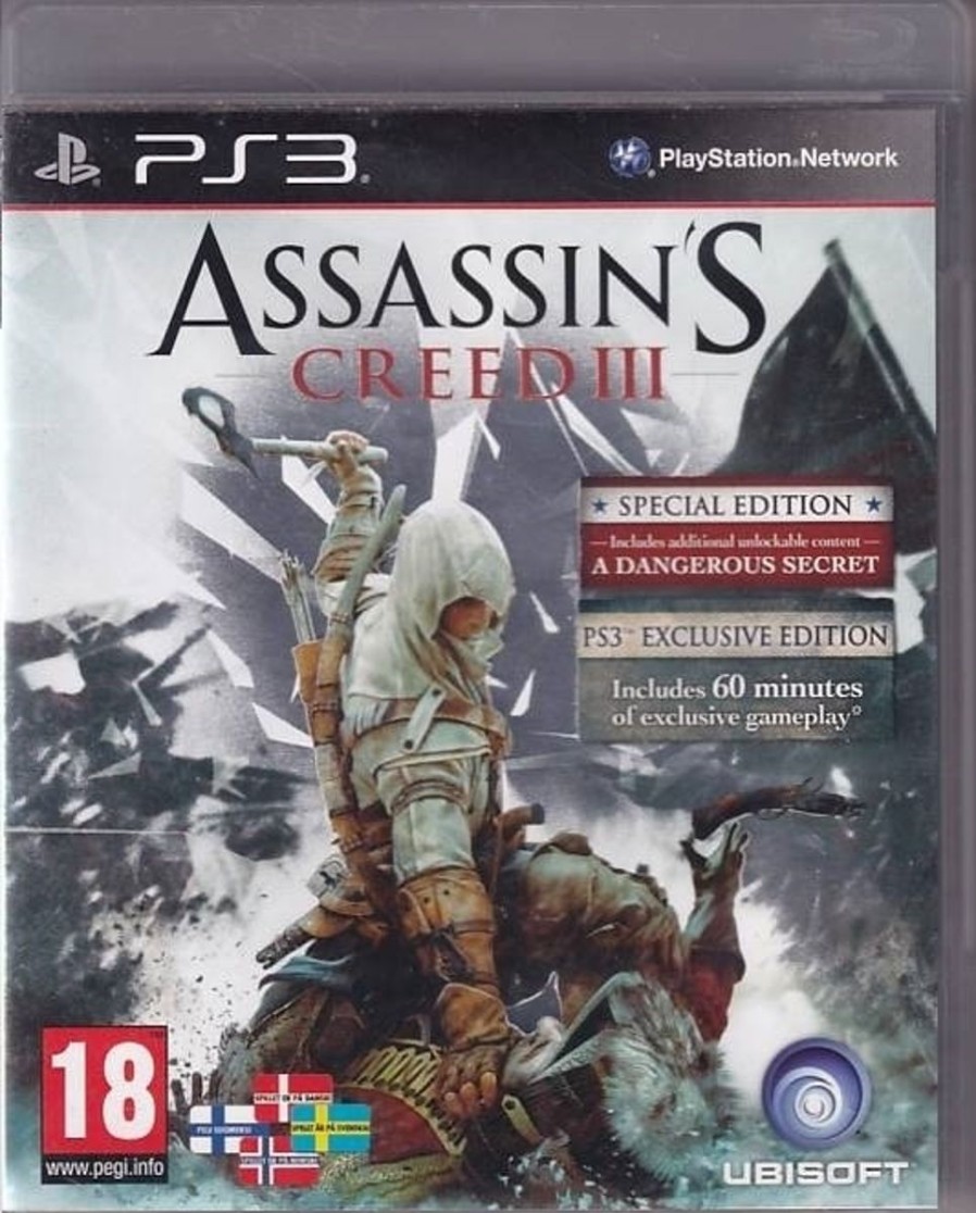 Retro Spillekonsoller EPIC PANDA Playstation 3 Ps3 Spil | Assassins Creed Iii Special Edition - Ps3 (B Grade) (Genbrug)